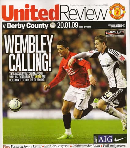 Manchester United FC v Derby County FC